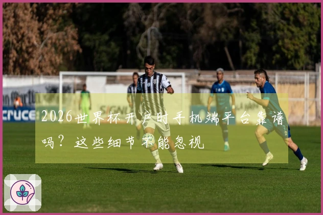 2026世界杯开户时手机端平台靠谱吗？这些细节不能忽视