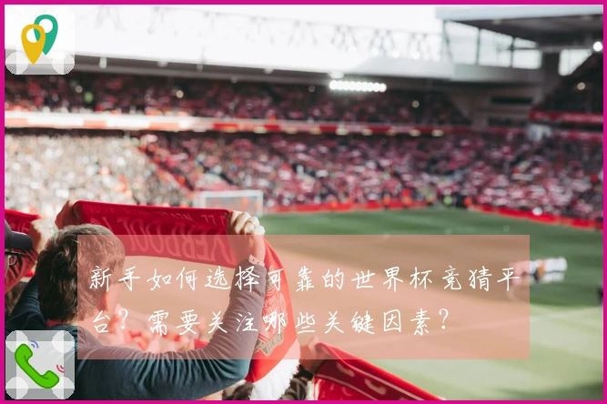 新手如何选择可靠的世界杯竞猜平台？需要关注哪些关键因素？